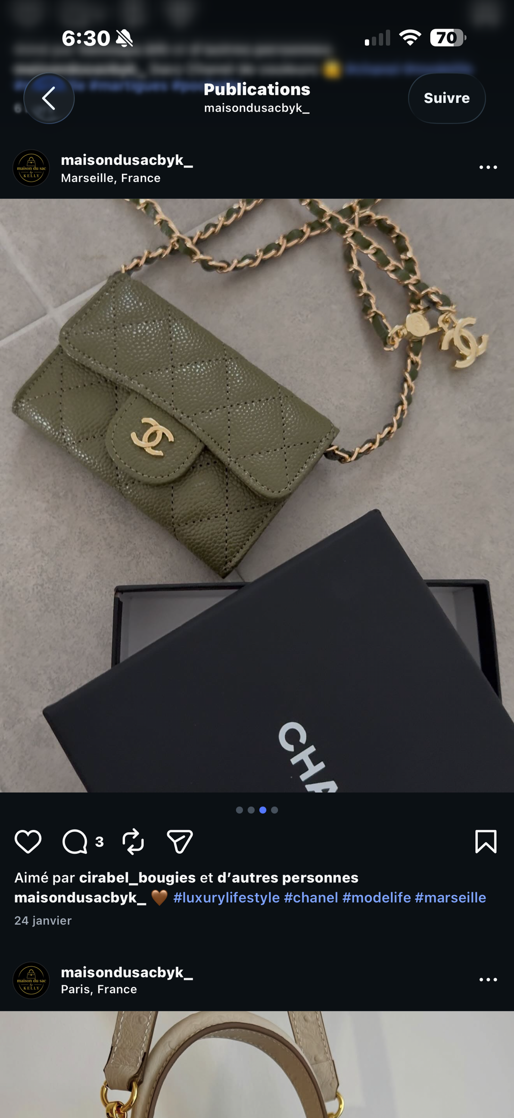 Mini sac