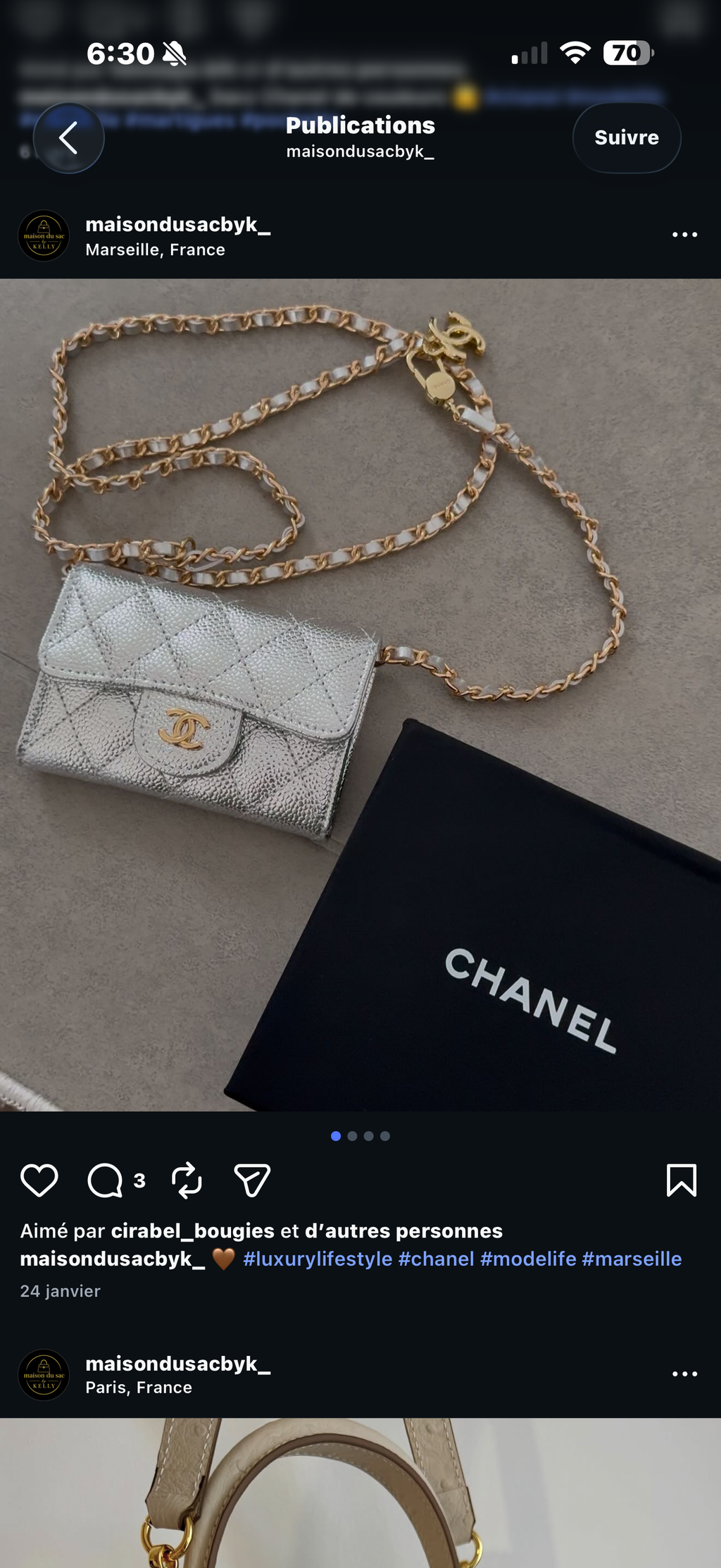 Mini sac