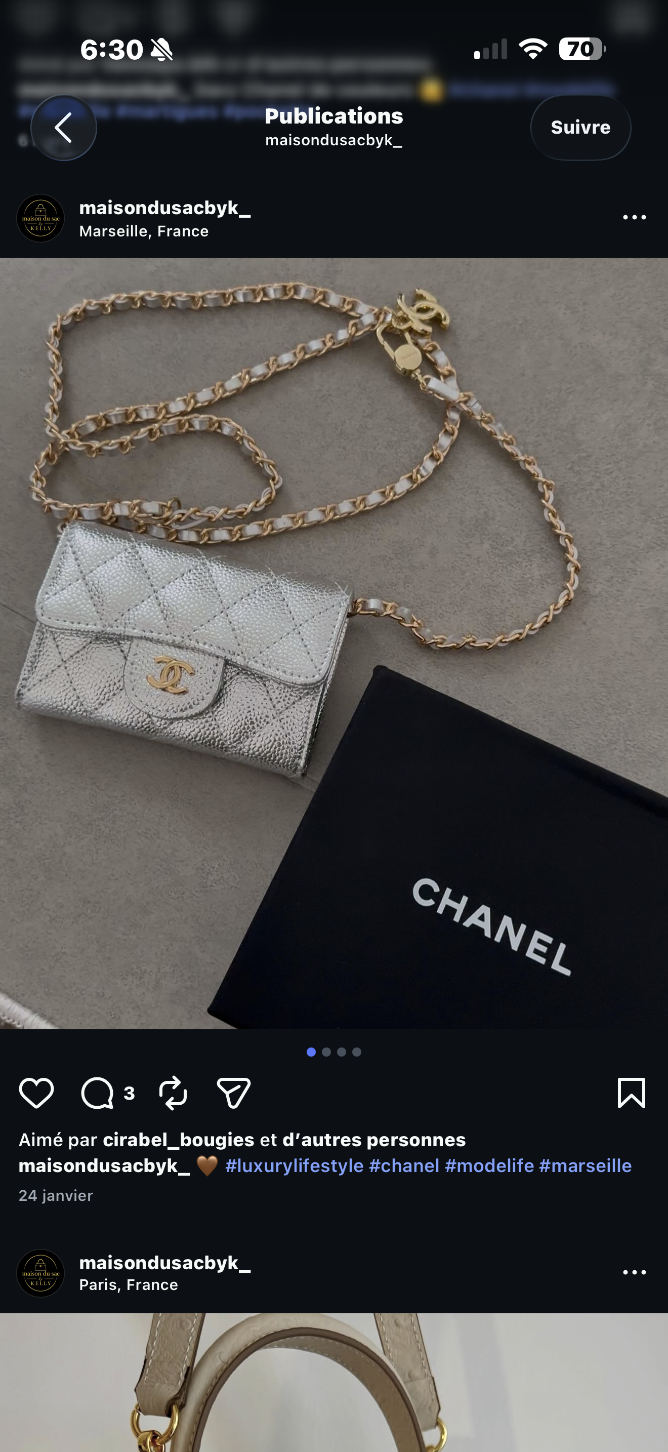 Mini sac